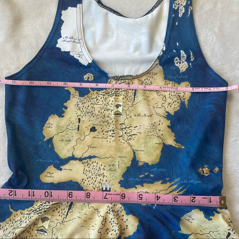 Westeros Map Blackmilk Clothing skater dress - Picture 2 of 6